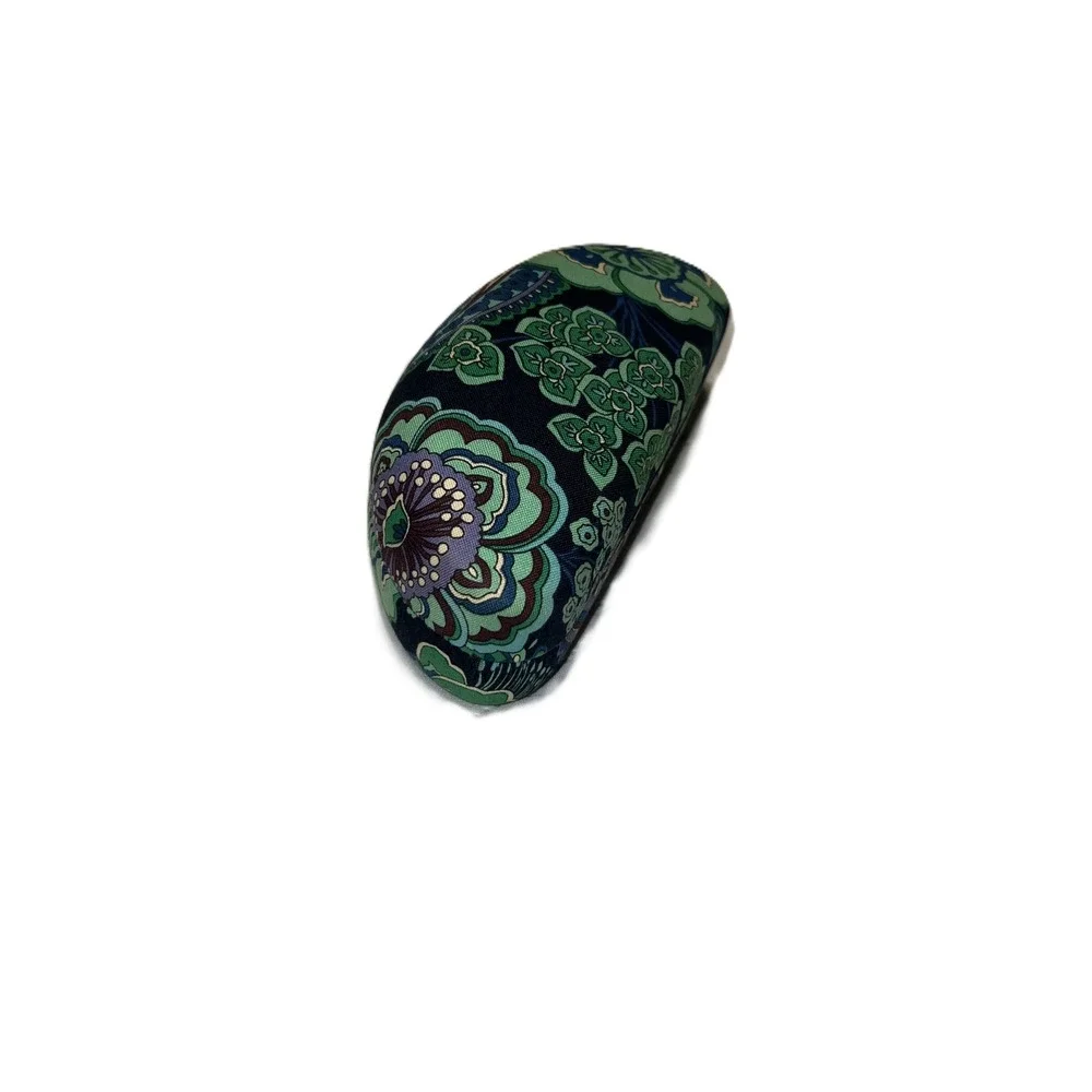 Y2K Vintage Vera Bradley Blue Rapsody (Retired) Clam Shell Sunglasses Hard Case